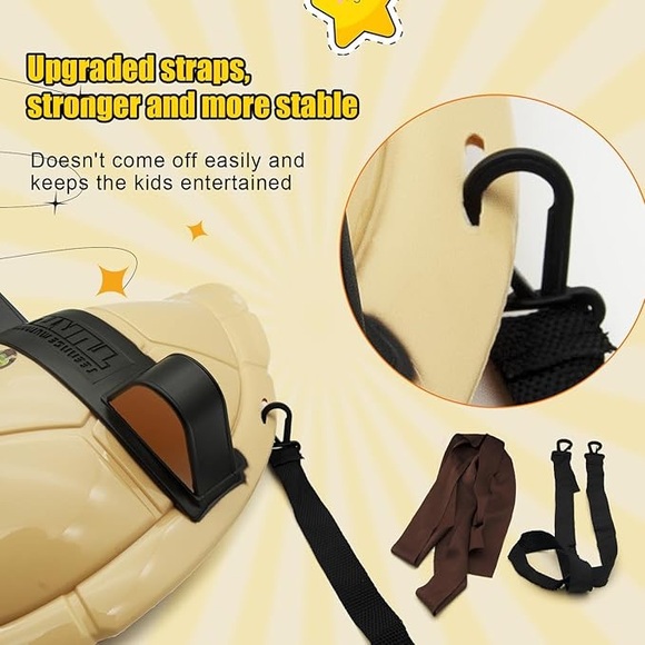 New Turtle Shell Halloween Costume Set for Kids Green - Picture 2 of 5